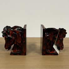 Load image into Gallery viewer, Vintage Ceramic Horse Bookends, set of 2
