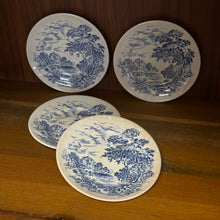 Load image into Gallery viewer, Vintage Enoch Wedgewood Blu Floral Trinket Dishes
