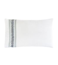 Load image into Gallery viewer, Amber Embroidered Edge Standard Sham - 20"x27"
