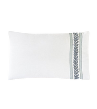 Load image into Gallery viewer, Amber Embroidered Edge Standard Sham - 20"x27"
